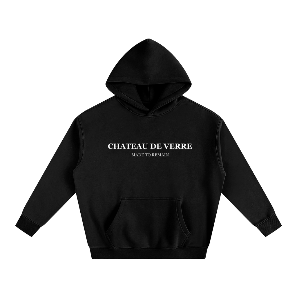 Flower Oversized Fleeced Hoodie